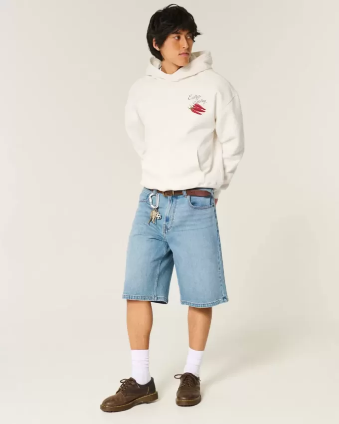 Sudadera con capucha con estampado de pimientos extra picantes Sudadera con capucha con estampado de pimientos extra picantes