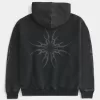 Sudadera con capucha con gráfico cuadrado Sudadera con capucha con gráfico cuadrado