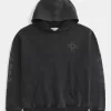 Sudadera con capucha con gráfico cuadrado Sudadera con capucha con gráfico cuadrado
