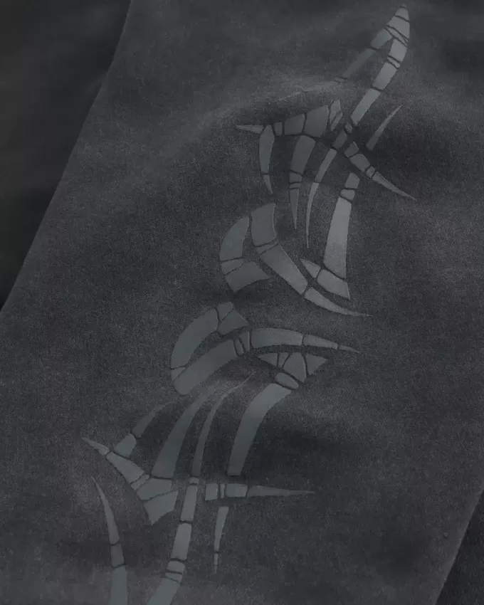 Sudadera con capucha con gráfico cuadrado Sudadera con capucha con gráfico cuadrado