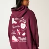 Sudadera con capucha con gráfico de Apple Sudadera con capucha con gráfico de Apple