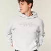 Sudadera con capucha con gráfico de llamas cuadradas Sudadera con capucha con gráfico de llamas cuadradas