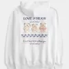 Sudadera con capucha con gráfico de osito de peluche
