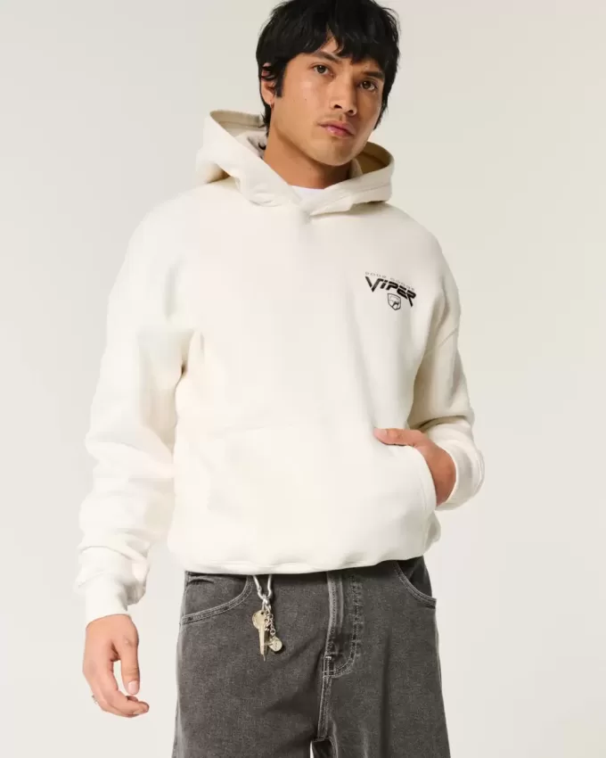 Sudadera con capucha con gráfico Dodge Viper de estilo cuadrado Sudadera con capucha con gráfico Dodge Viper de estilo cuadrado