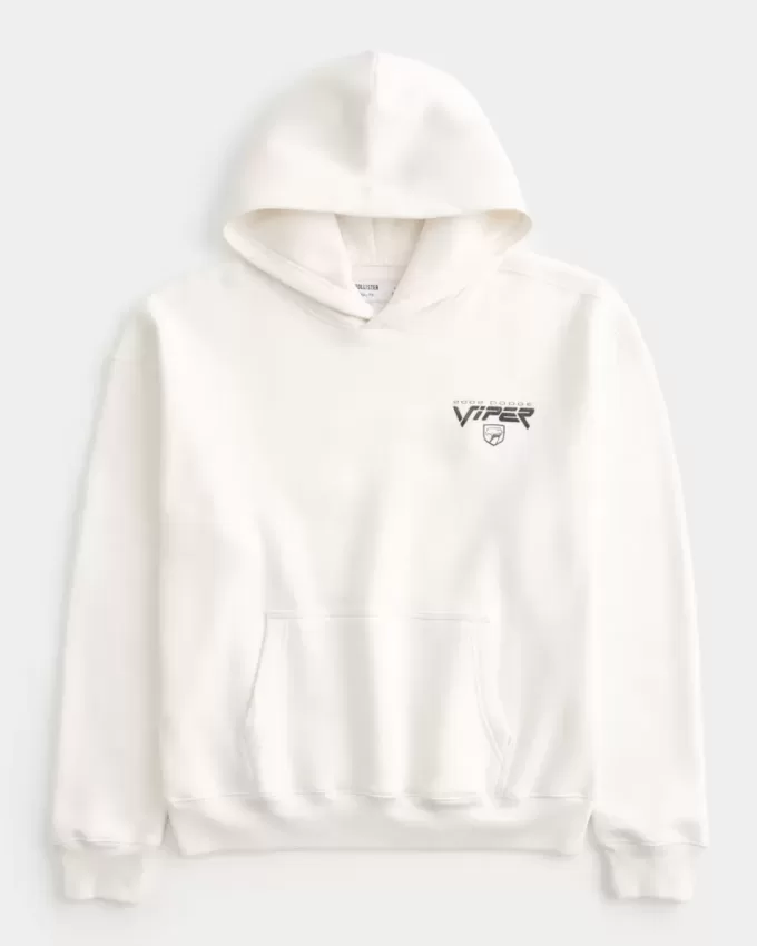 Sudadera con capucha con gráfico Dodge Viper de estilo cuadrado Sudadera con capucha con gráfico Dodge Viper de estilo cuadrado