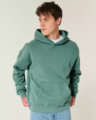 Sudadera con capucha cuadrada