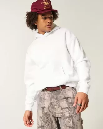 Sudadera con capucha cuadrada