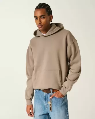 Sudadera con capucha cuadrada