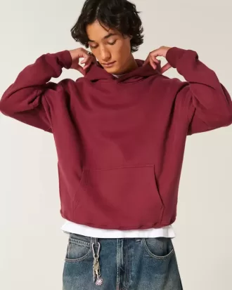Sudadera con capucha cuadrada