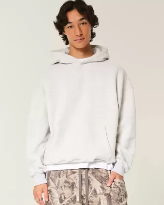 Sudadera con capucha cuadrada