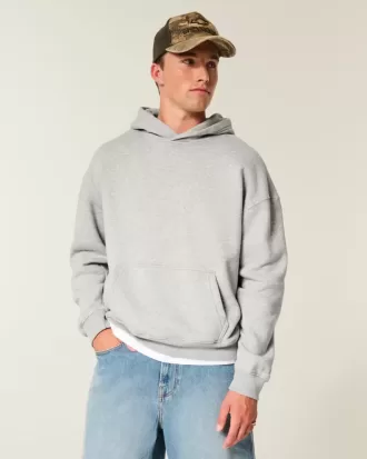 Sudadera con capucha cuadrada