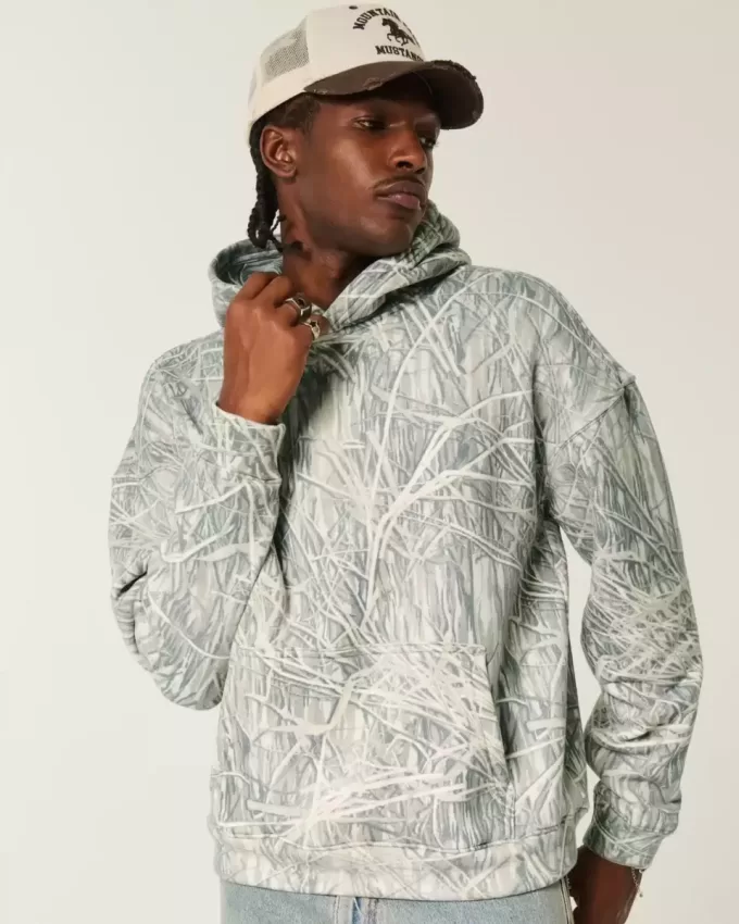 Sudadera con capucha cuadrada Sudadera con capucha cuadrada