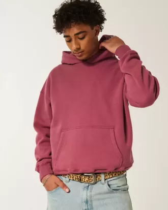 Sudadera con capucha cuadrada