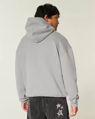 Sudadera con capucha cuadrada