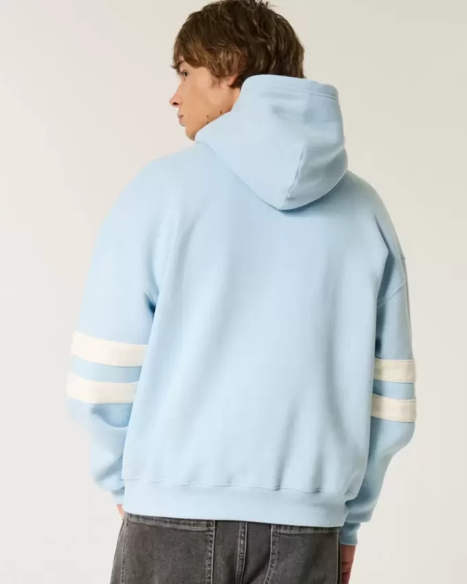 Sudadera con capucha cuadrada