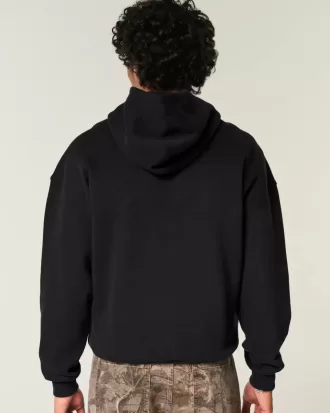 Sudadera con capucha cuadrada