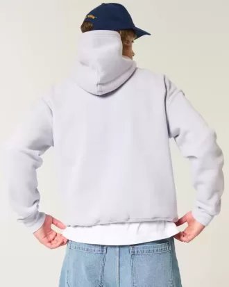 Sudadera con capucha cuadrada