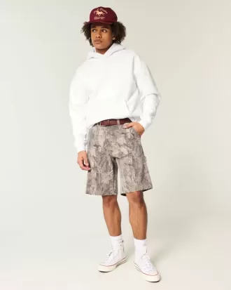 Sudadera con capucha cuadrada