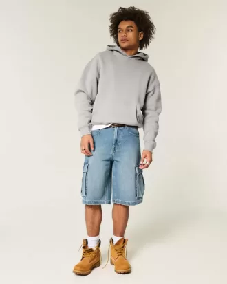 Sudadera con capucha cuadrada