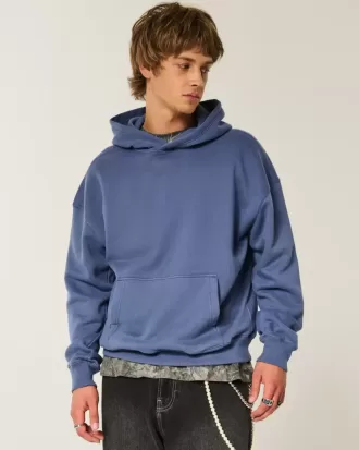 Sudadera con capucha cuadrada