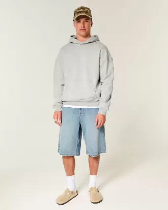 Sudadera con capucha cuadrada