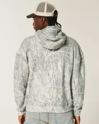 Sudadera con capucha cuadrada