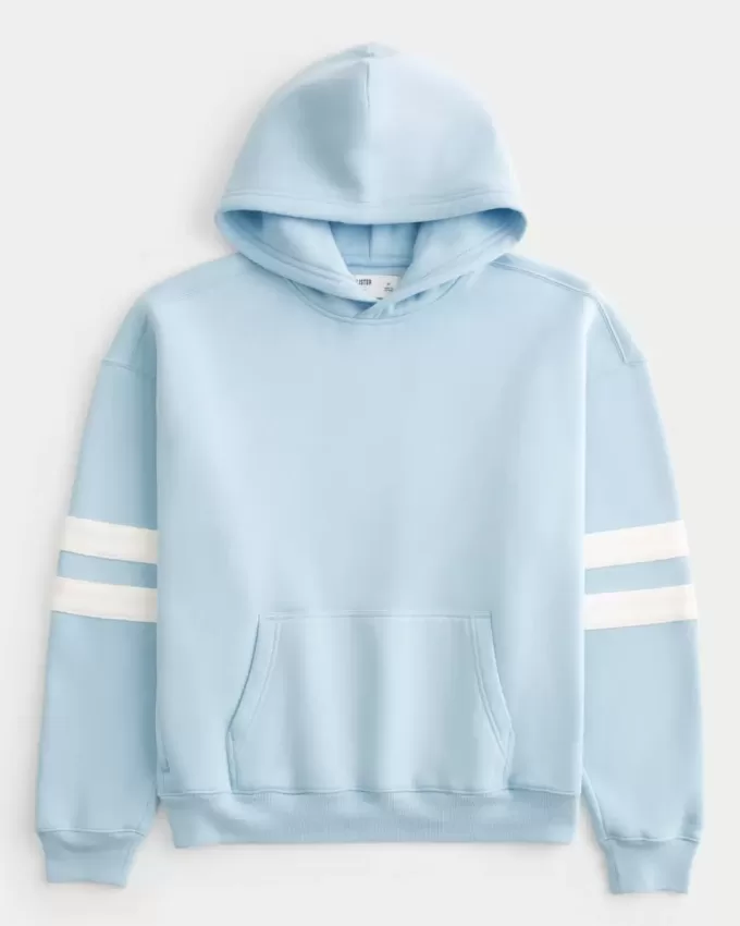 Sudadera con capucha cuadrada