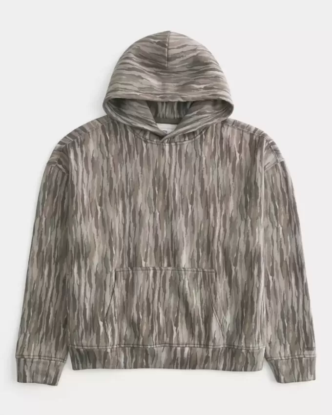 Sudadera con capucha de camuflaje cuadrado Sudadera con capucha de camuflaje cuadrado