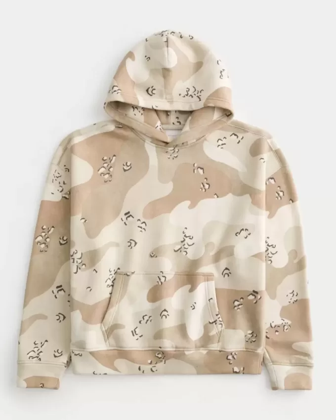 Sudadera con capucha de camuflaje cuadrado Sudadera con capucha de camuflaje cuadrado