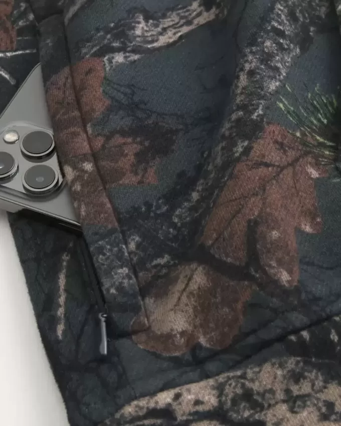Sudadera con capucha de camuflaje cuadrado Sudadera con capucha de camuflaje cuadrado