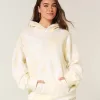 Sudadera con capucha de gran tamaño con efecto lavado Sudadera con capucha de gran tamaño con efecto lavado