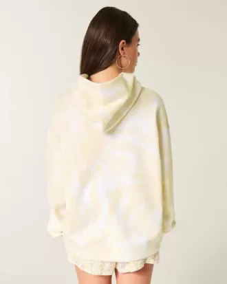Sudadera con capucha de gran tamaño con efecto lavado