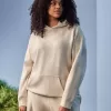 Sudadera con capucha extragrande con estampado de ciervo Sudadera con capucha extragrande con estampado de ciervo