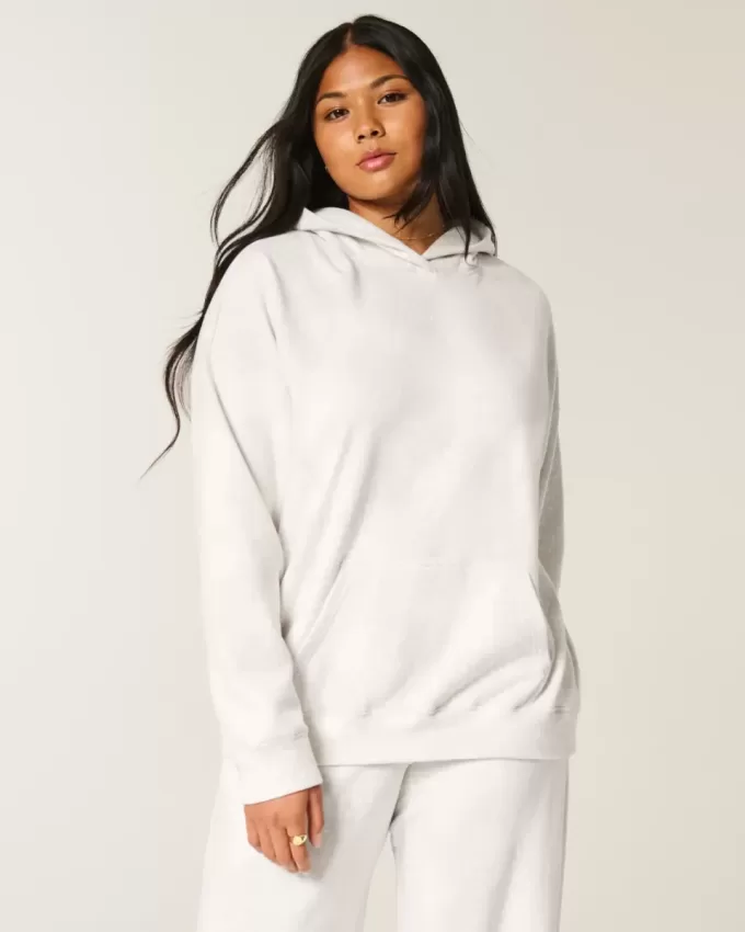 Sudadera con capucha extragrande con estampado de ciervo Sudadera con capucha extragrande con estampado de ciervo
