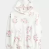 Sudadera con capucha extragrande con estampado floral Feel Good de Hollister Sudadera con capucha extragrande con estampado floral Feel Good de Hollister
