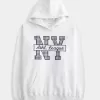 Sudadera con capucha extragrande con gráfico de Nueva York Sudadera con capucha extragrande con gráfico de Nueva York