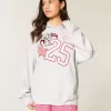 Sudadera con capucha extragrande con gráfico universitario Sudadera con capucha extragrande con gráfico universitario