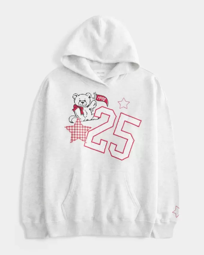 Sudadera con capucha extragrande con gráfico universitario Sudadera con capucha extragrande con gráfico universitario