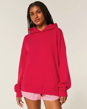 Sudadera con capucha extragrande Hollister Feel Good