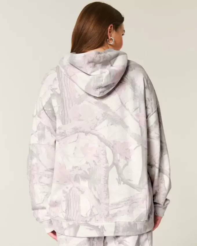 Sudadera con capucha extragrande Hollister Feel Good Sudadera con capucha extragrande Hollister Feel Good