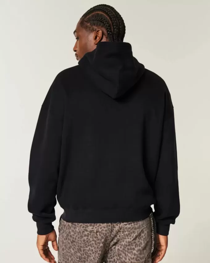 Sudadera con capucha gráfica Boxy The Rock Sudadera con capucha gráfica Boxy The Rock