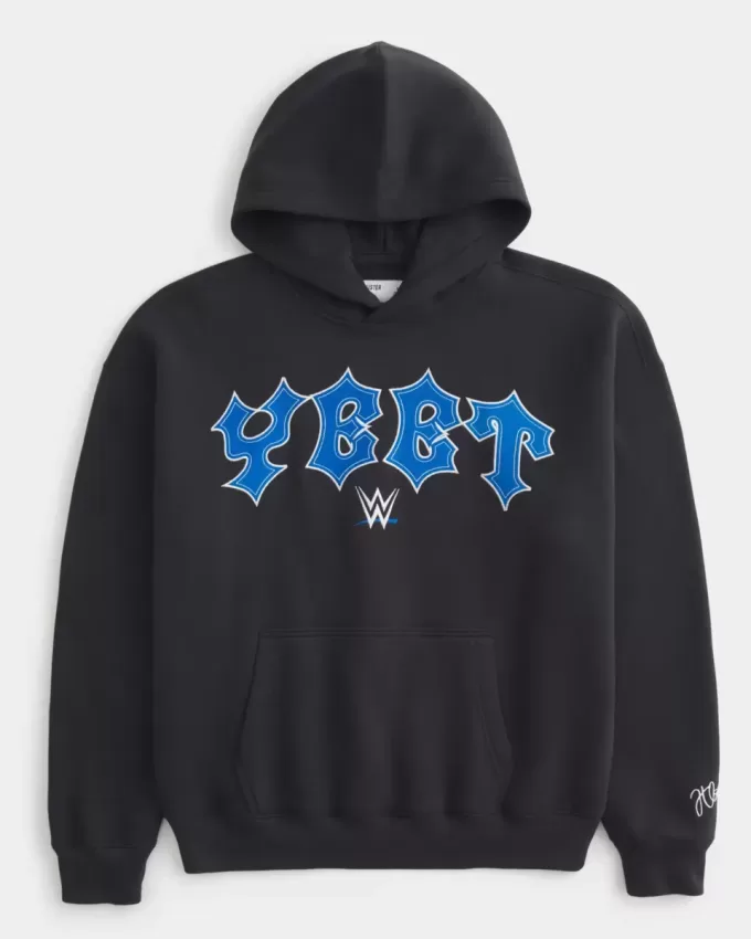 Sudadera con capucha gráfica Boxy Yeet Sudadera con capucha gráfica Boxy Yeet