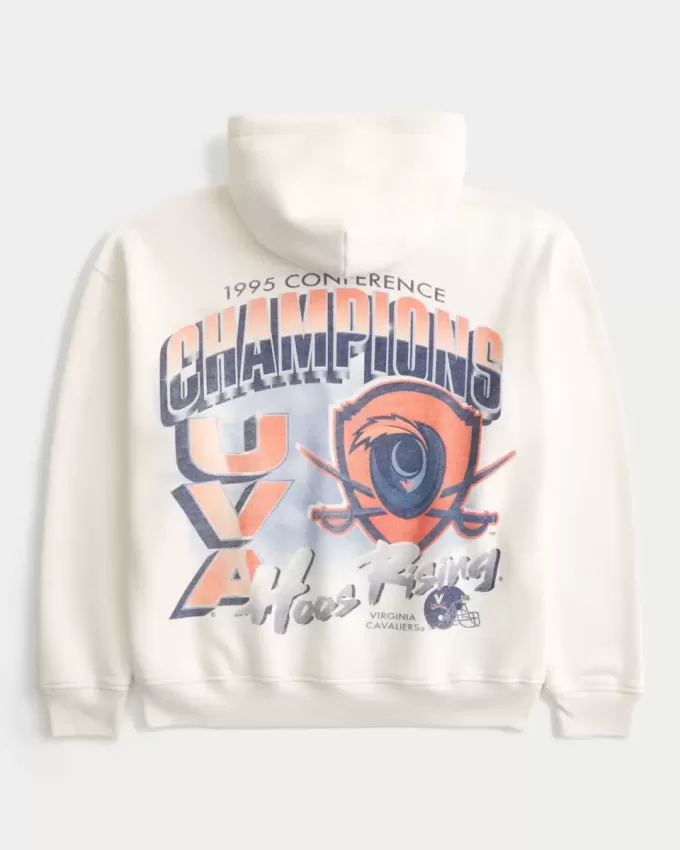 Sudadera con capucha gráfica cuadrada de los Cavaliers de la Universidad de Virginia Sudadera con capucha gráfica cuadrada de los Cavaliers de la Universidad de Virginia