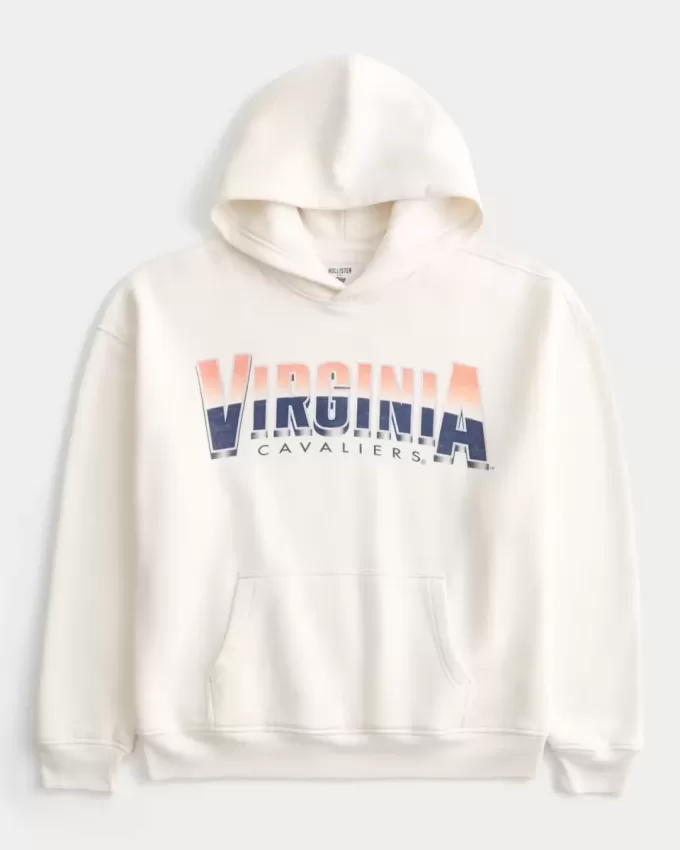 Sudadera con capucha gráfica cuadrada de los Cavaliers de la Universidad de Virginia Sudadera con capucha gráfica cuadrada de los Cavaliers de la Universidad de Virginia