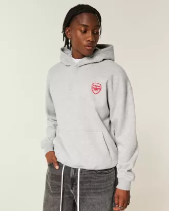 Sudadera con capucha gráfica cuadrada del Arsenal FC