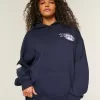Sudadera con capucha gráfica de gran tamaño de Bear Lake Sudadera con capucha gráfica de gran tamaño de Bear Lake