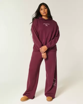 Sudadera con capucha gráfica de gran tamaño de la Clase del 26