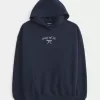 Sudadera con capucha gráfica de gran tamaño de la Clase del 26 Sudadera con capucha gráfica de gran tamaño de la Clase del 26