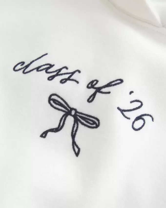 Sudadera con capucha gráfica de gran tamaño de la Clase del 26 Sudadera con capucha gráfica de gran tamaño de la Clase del 26