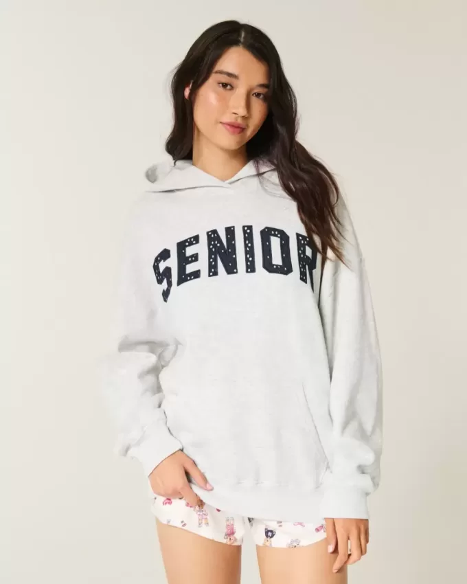Sudadera con capucha gráfica de gran tamaño para personas mayores Sudadera con capucha gráfica de gran tamaño para personas mayores